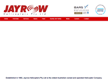 Tablet Screenshot of jayrow.com.au